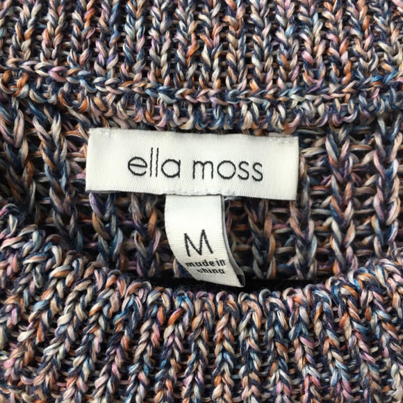 Ella Moss Marge Cotton Blend Knit Sleeveless Top M - Picture 6 of 6